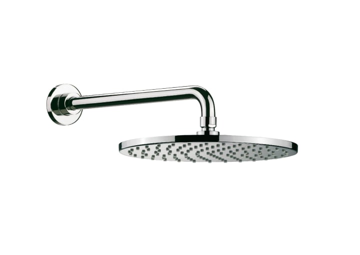 Shower head with wall mounted shower arm