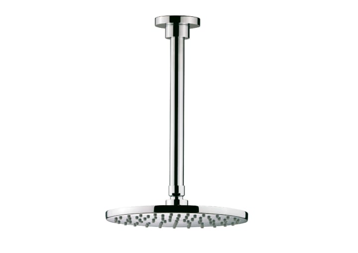 Shower head with ceiling mounted shower arm