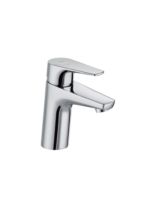 Basin mixer with pop-up waste, cold start