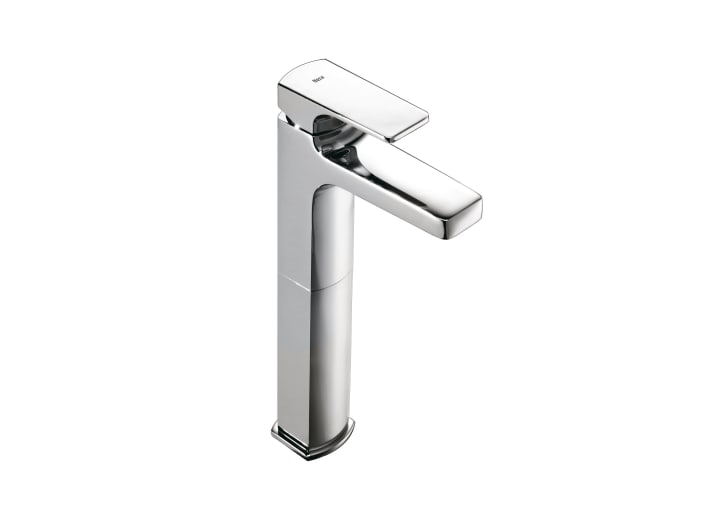 High-neck basin mixer